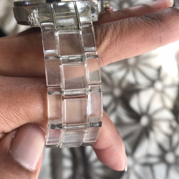 Fossil | Resin Bracelet White Glitz Watch - Picture 3 of 5
